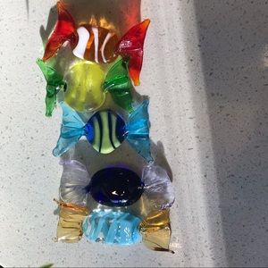 Glass candy art pieces 🍬